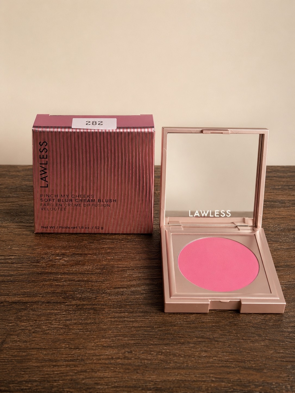 LAWLESS Pink Cream Blush Compact